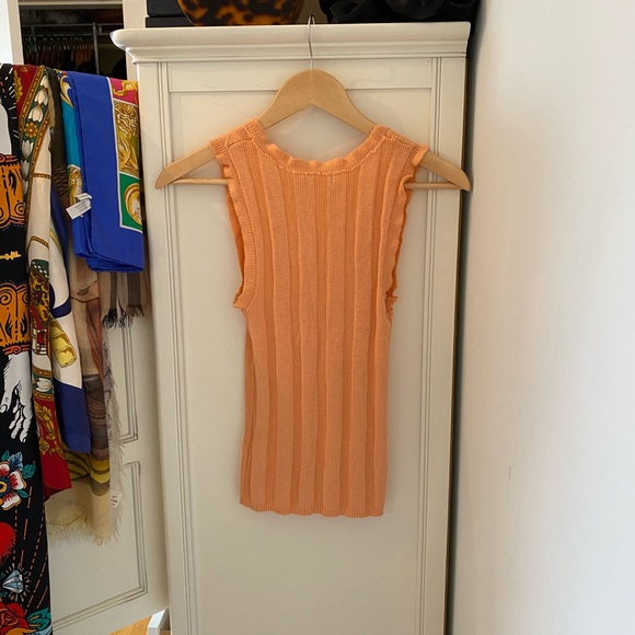 Urban Outfitters Kimchi Blue Peach Tank Top - Picture 4 of 8